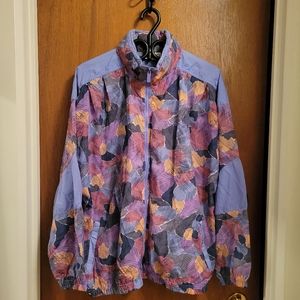 Vintage Reebok Print Windbreaker